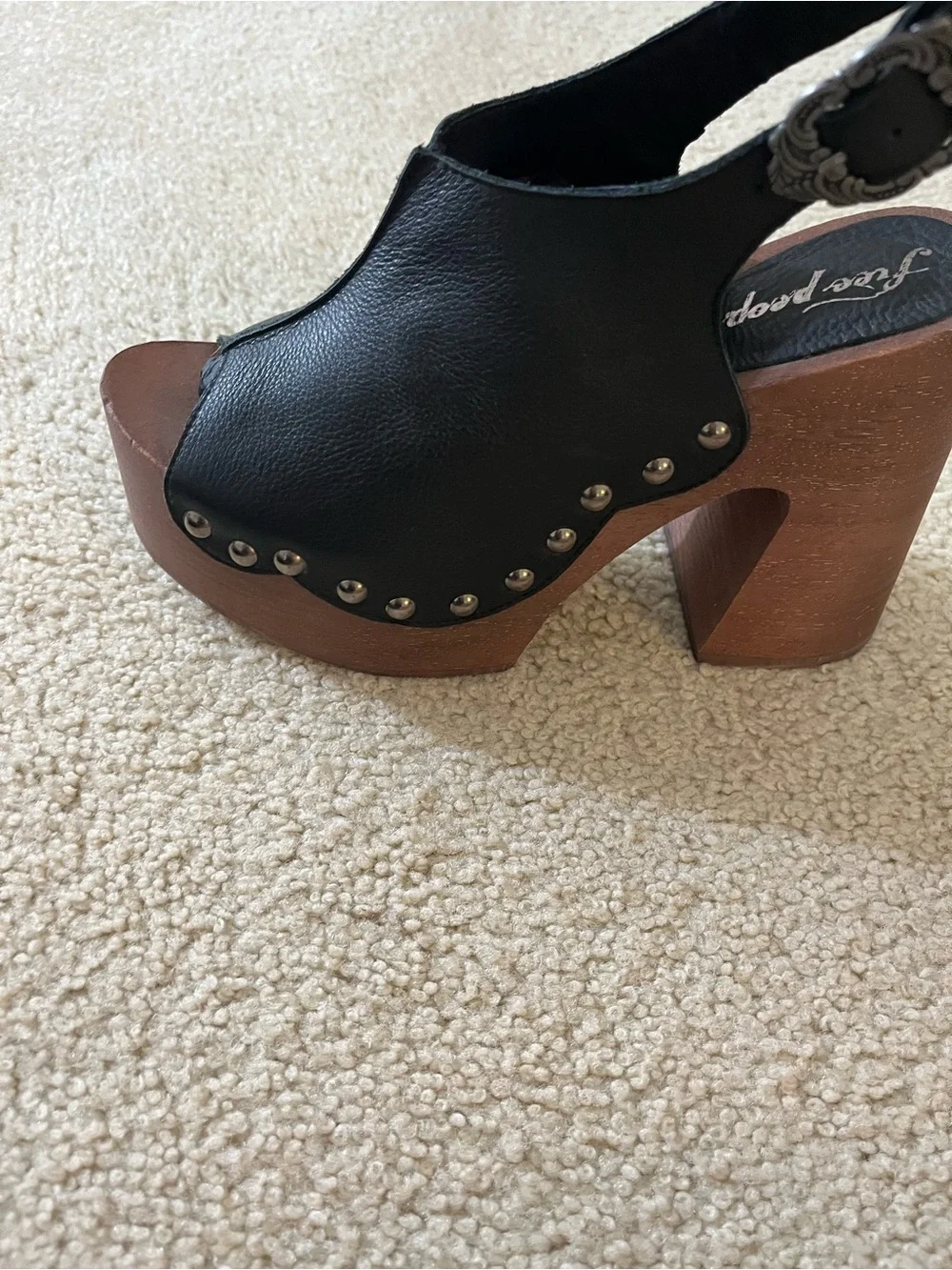 Free People chunky platform